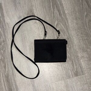 2/$15 Victory Black Crossbody Bag